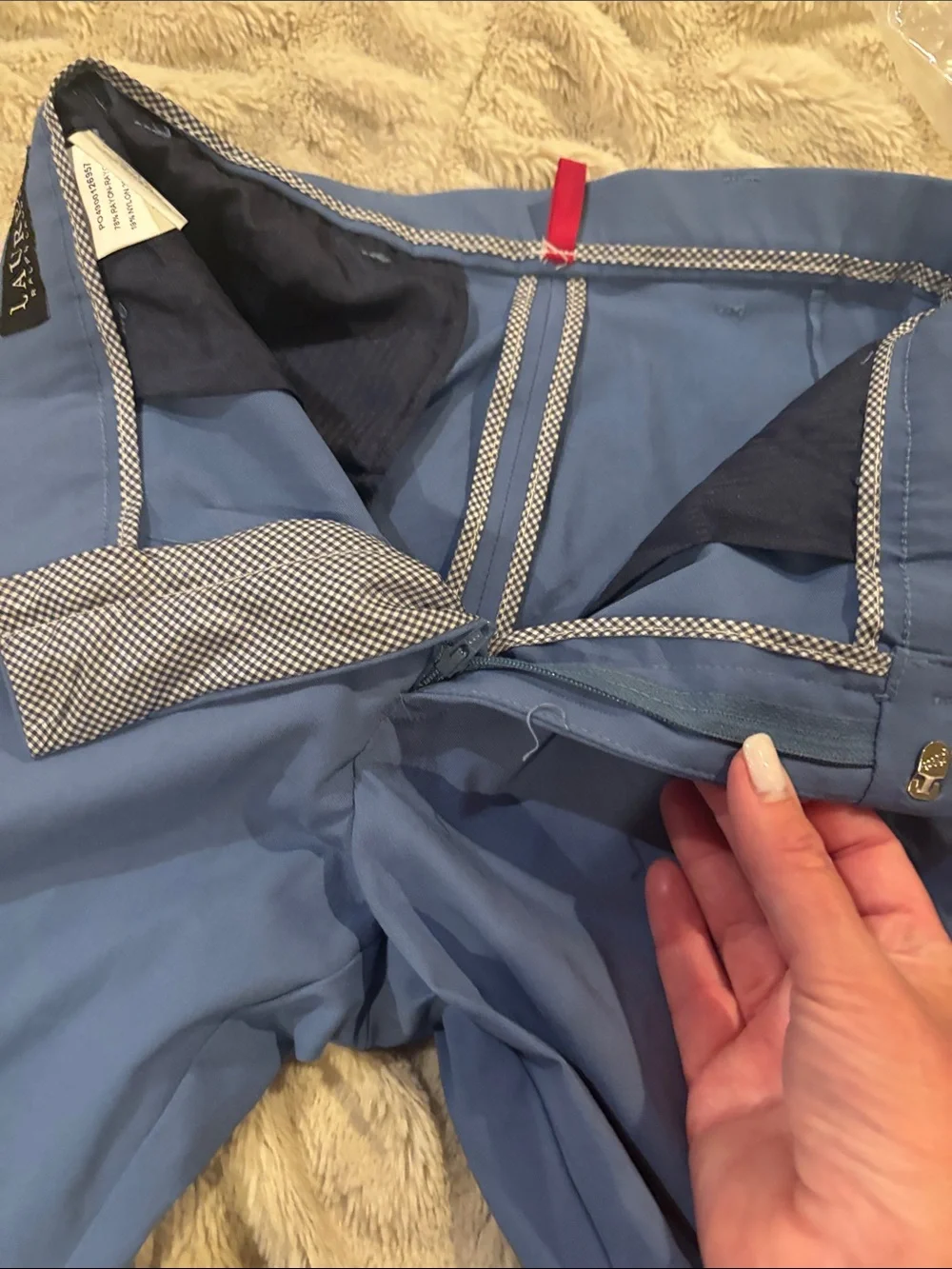 Ralph Lauren Boys Slate Blue Dress Pants